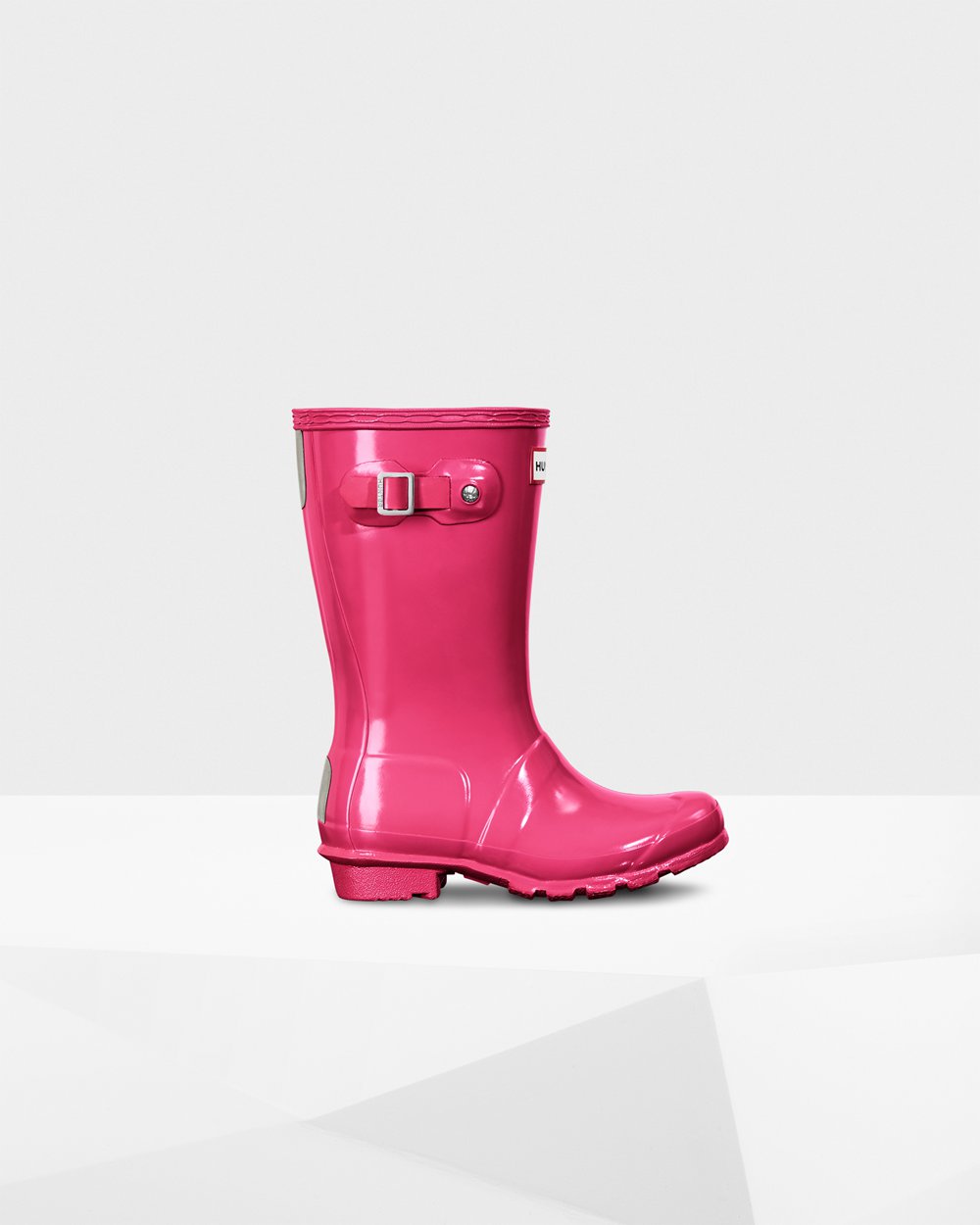 Botas De Agua Hunter Niños Original Big Gloss - Rosas Claro - Argentina 7562TRQJV